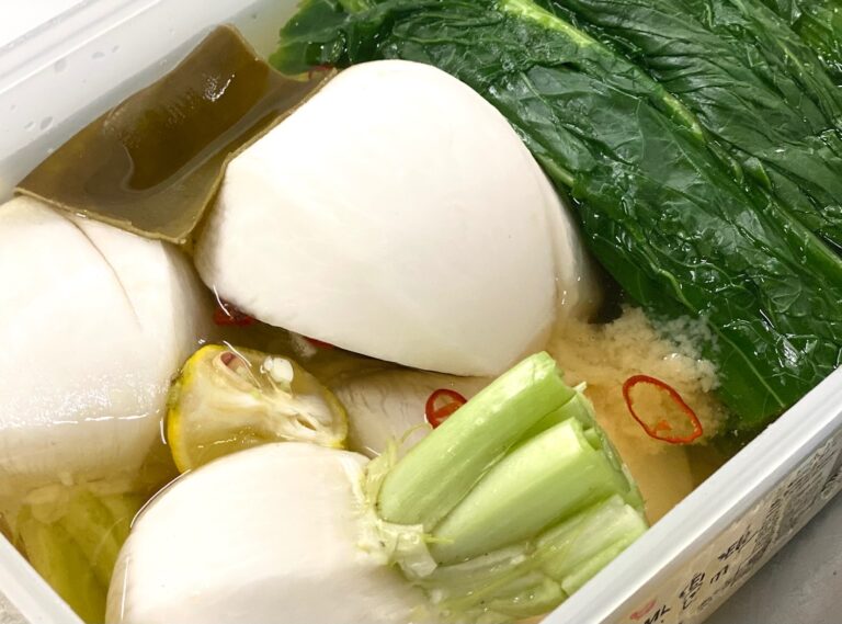 カブの浅漬け 福岡朝倉産 おすすめメニュー 全席個室 居酒屋 九州和食 八州 博多筑紫口店
